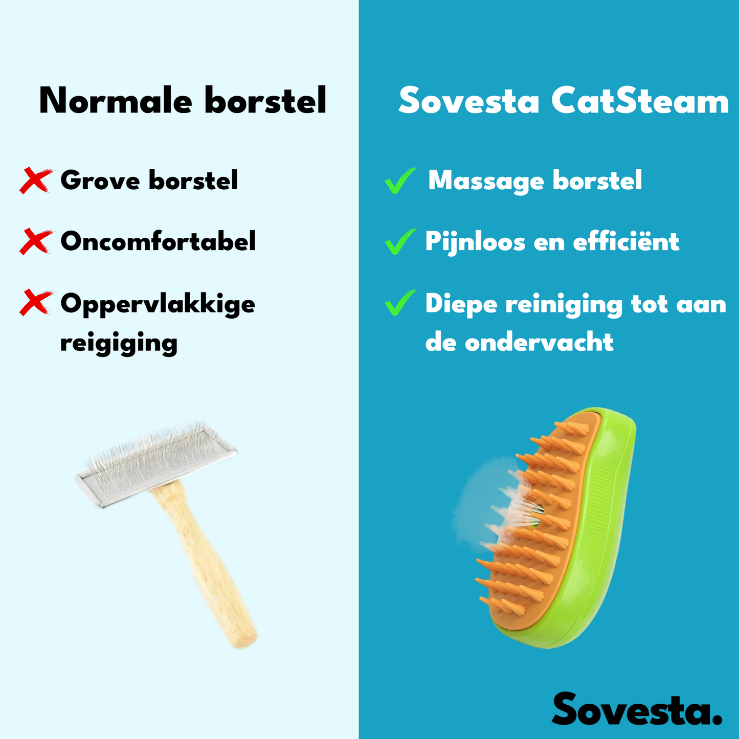CatSteam™ 2.0 - Huisdier Stoomborstel