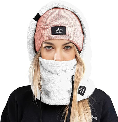 SnugClava™ - Wintermasker Met Capuchon