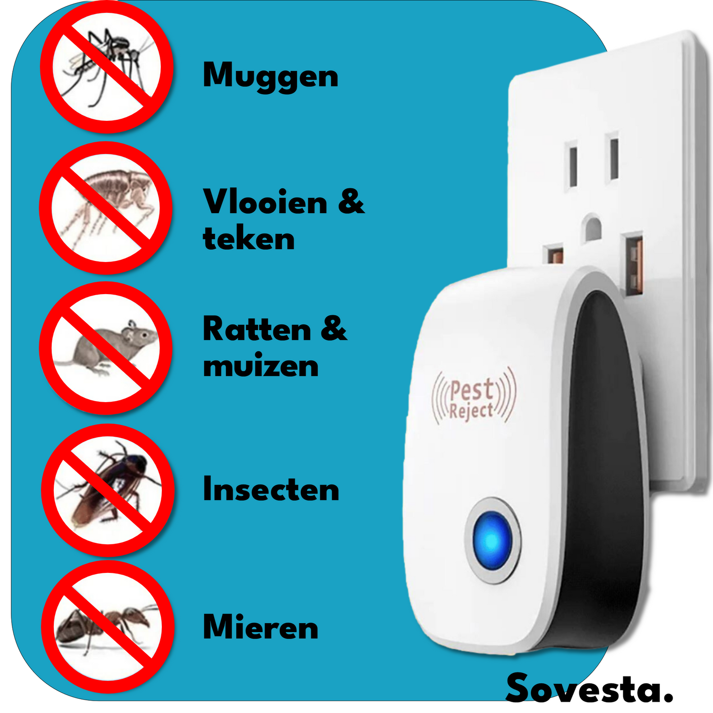 PestReject™ - Weg met insecten en ongedierte