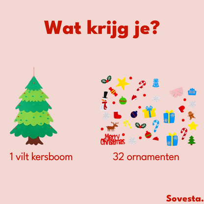 FeestBoompje™ - Decoratieve kerstboom voor kinderen